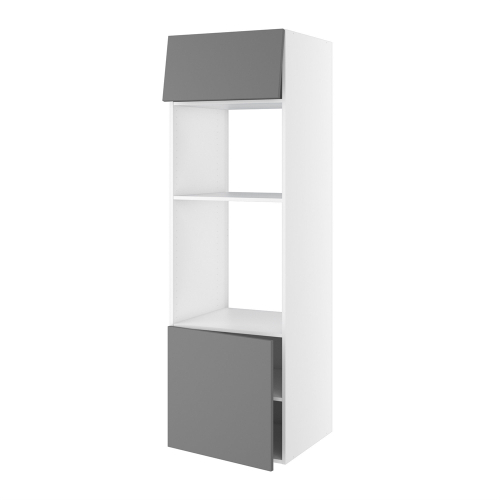 Kitchn Højskab til ovn/micro nichemål 1039x567 mm. Toplåge H:316 og låge H:572 H:1952 D:580 B:600