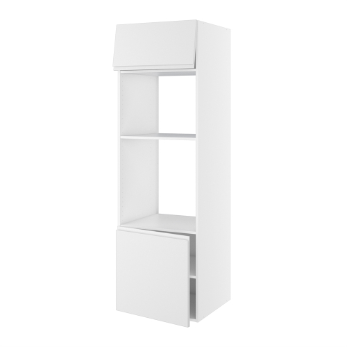 Kitchn Højskab til ovn/micro nichemål 1039x567 mm. Toplåge H:316 og låge H:572 H:1952 D:580 B:600