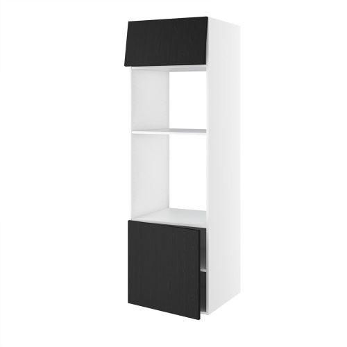 Kitchn Højskab til ovn/micro nichemål 1039x567 mm. Toplåge H:316 og låge H:572 H:1952 D:580 B:600