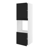 Kitchn Højskab til ovn/micro nichemål 656x567 mm. m/2 låger H:572 og 700 samt blændstykke H:1952 D:580 B:600