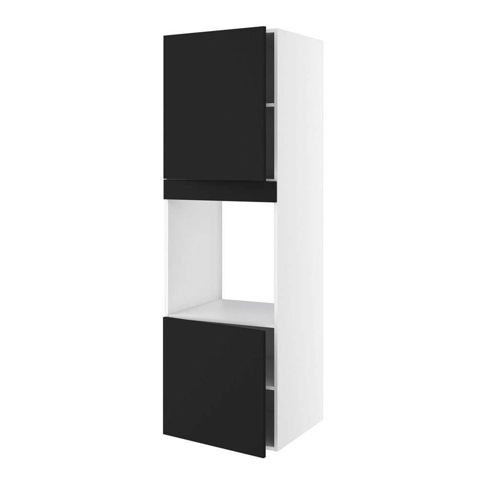 korpus for ovn/mikro nisjemål 656x567 mm. m/2 dører H:572 og 700 og dekkstykke H:1952 D:580 B:600