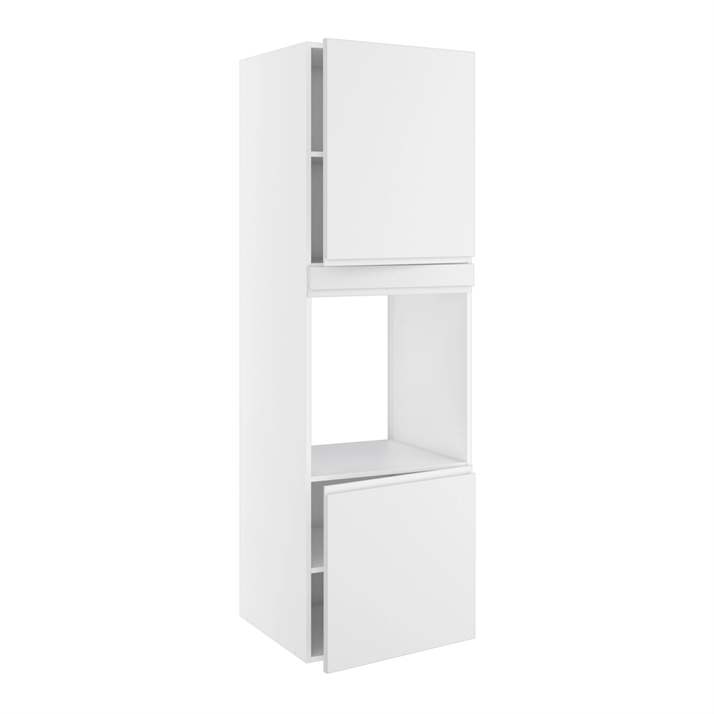 korpus for ovn/mikro nisjemål 656x567 mm. m/2 dører H:572 og 700 og dekkstykke H:1952 D:580 B:600