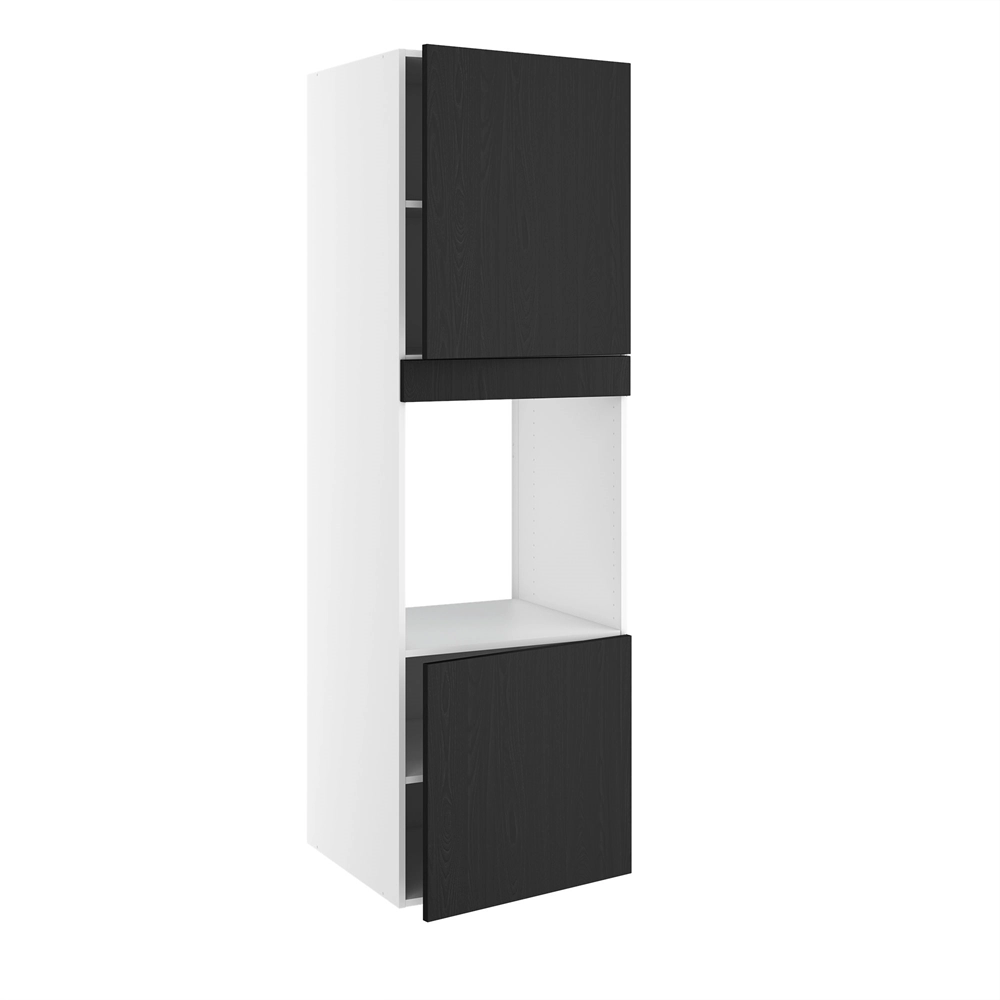 korpus for ovn/mikro nisjemål 656x567 mm. m/2 dører H:572 og 700 og dekkstykke H:1952 D:580 B:600