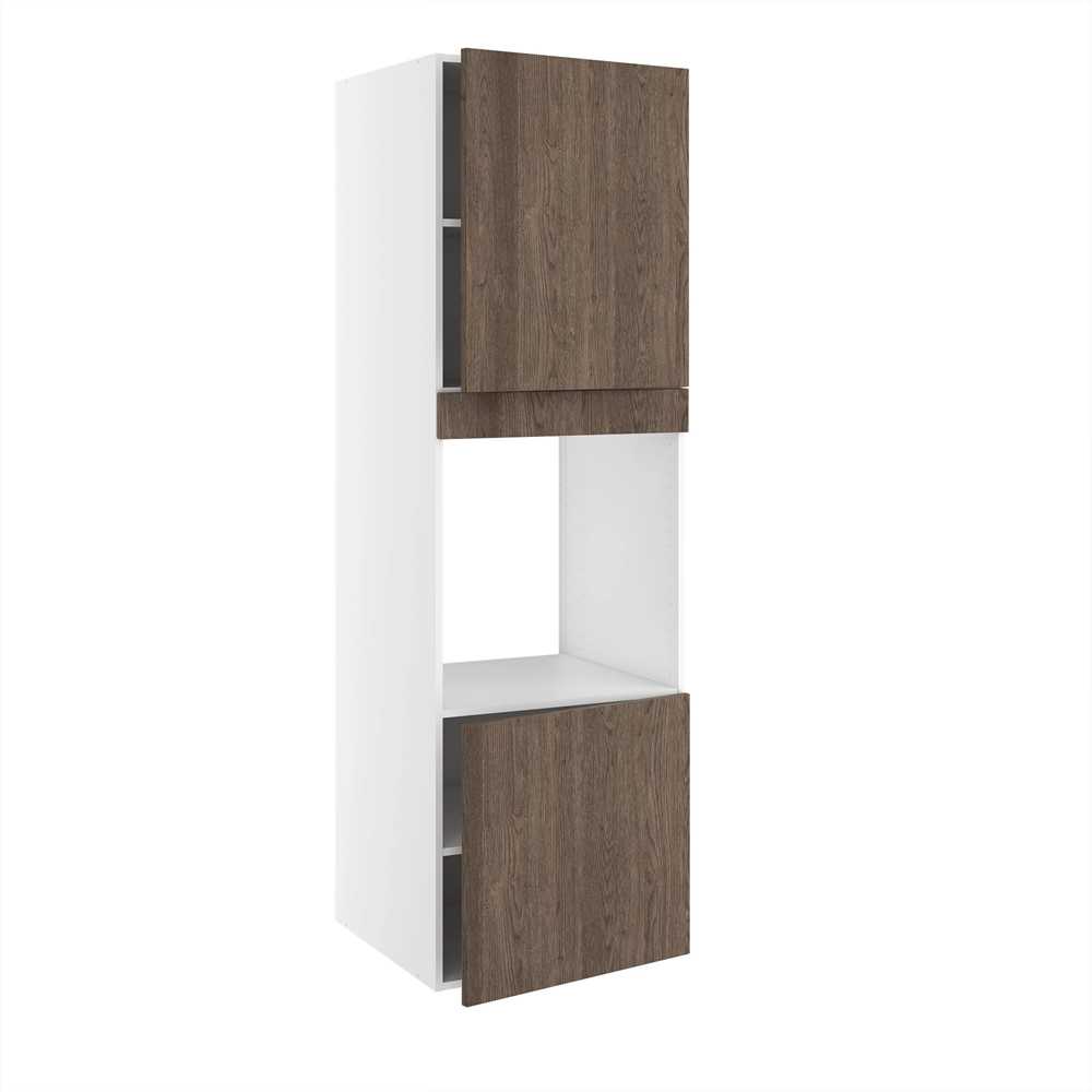 korpus for ovn/mikro nisjemål 656x567 mm. m/2 dører H:572 og 700 og dekkstykke H:1952 D:580 B:600