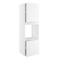 Højskab til ovn/micro nichemål 656x567 mm. m/2 låger H:572 og 700 samt blændstykke H:1952 D:580 B:600