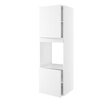 Højskab til ovn/micro nichemål 656x567 mm. m/2 låger H:572 og 700 samt blændstykke H:1952 D:580 B:600