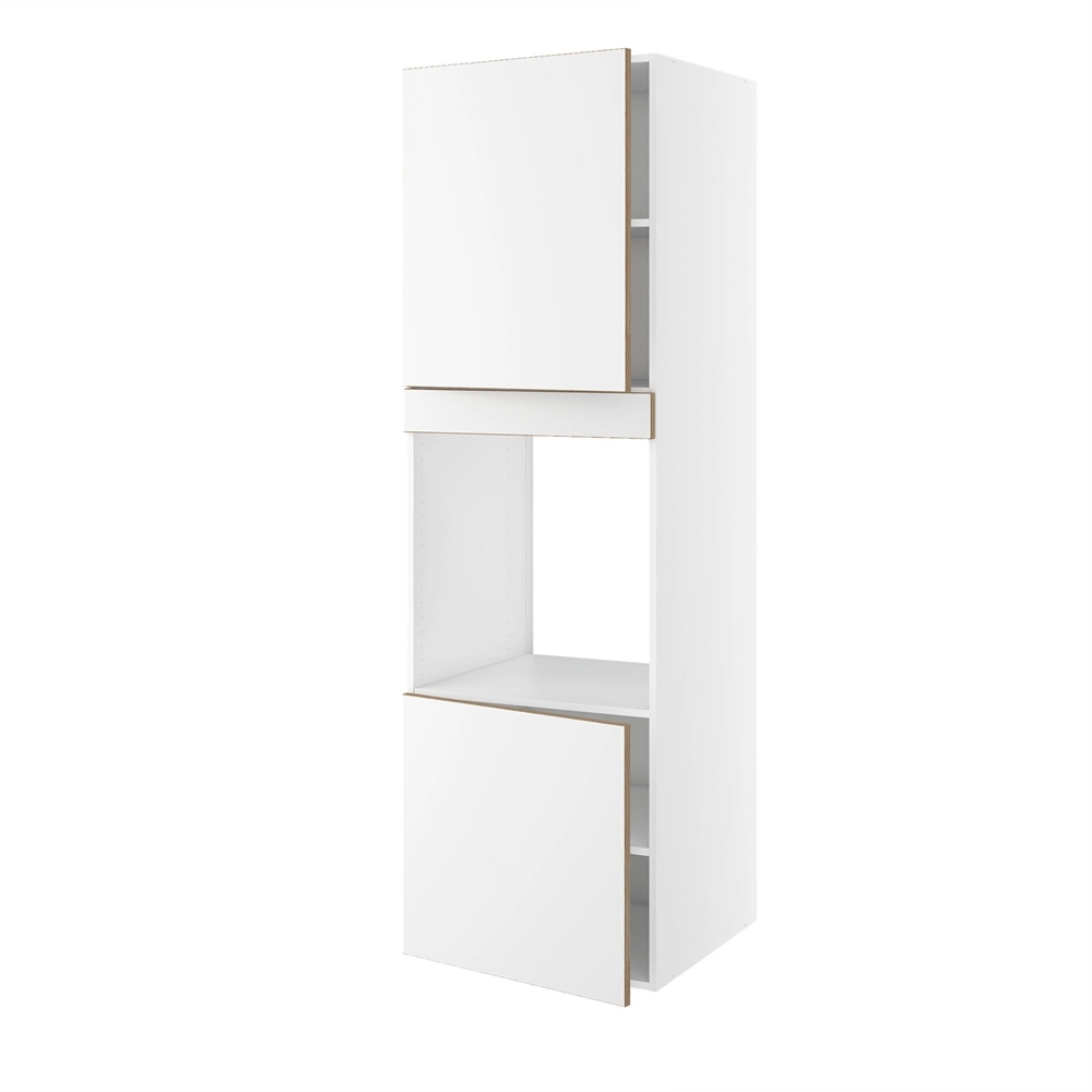 korpus for ovn/mikro nisjemål 656x567 mm. m/2 dører H:572 og 700 og dekkstykke H:1952 D:580 B:600