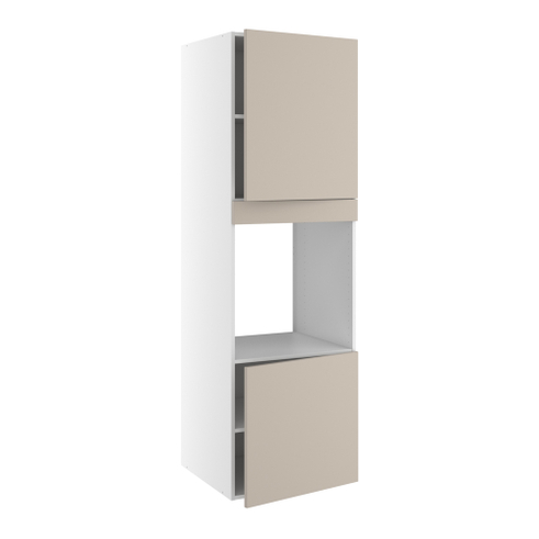 Højskab, t/ovn, 572mm låge, 700mm låge øverst, blændstykke 64mm, hul: 656mm. H:1952 B:600 D:580