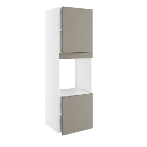 Højskab, t/ovn, 572mm låge, 700mm låge øverst, blændstykke 64mm, hul: 656mm. H:1952 B:600 D:580