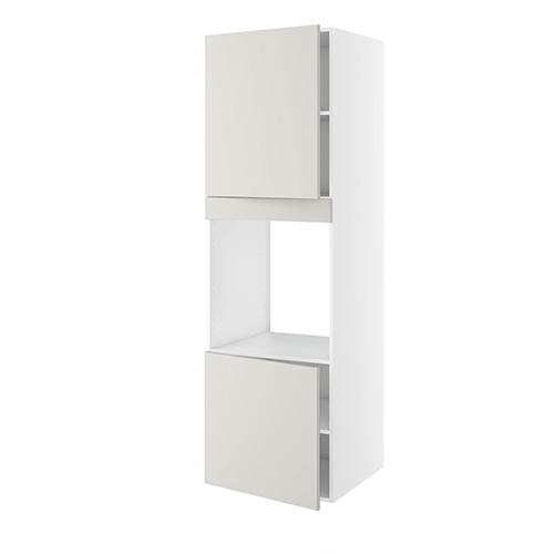 Højskab, t/ovn, 572mm låge, 700mm låge øverst, blændstykke 64mm, hul: 656mm. H:1952 B:600 D:580