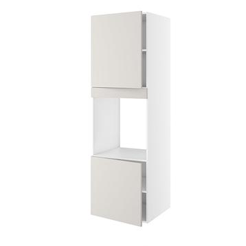 Højskab, t/ovn, 572mm låge, 700mm låge øverst, blændstykke 64mm, hul: 656mm. H:1952 B:600 D:580