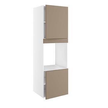 Højskab, t/ovn, 572mm låge, 700mm låge øverst, blændstykke 64mm, hul: 656mm. H:1952 B:600 D:580