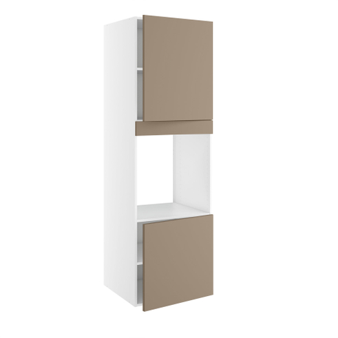 Højskab, t/ovn, 572mm låge, 700mm låge øverst, blændstykke 64mm, hul: 656mm. H:1952 B:600 D:580