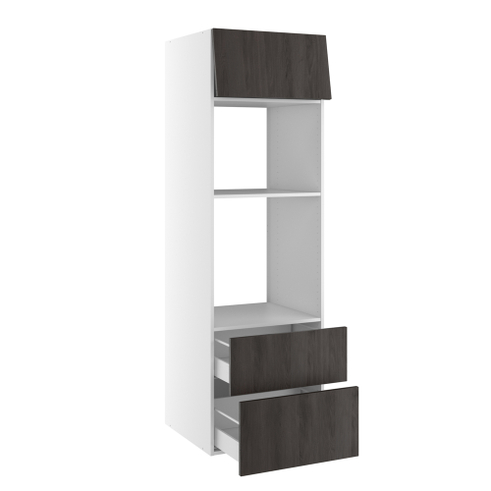 Kitchn Højskab til ovn/micro med 2 skuffer og 1 toplåge