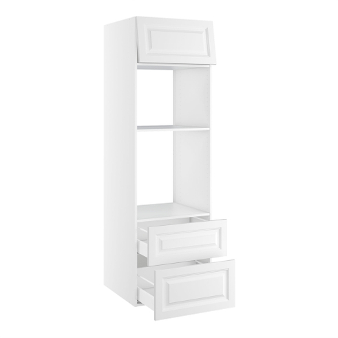 Kitchn Højskab til ovn/micro nichemål 1039x567 mm. Skuffer H:316  og 252 Toplåge H:316 H:1952 D:580 B:600