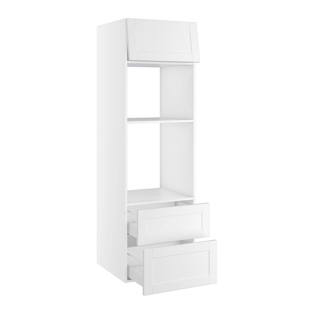 korpus for ovn/mikro nisje mål 1039x567 mm. Skuffer H:316 og 252 Toppdør H:316 H:1952 D:580 B:600