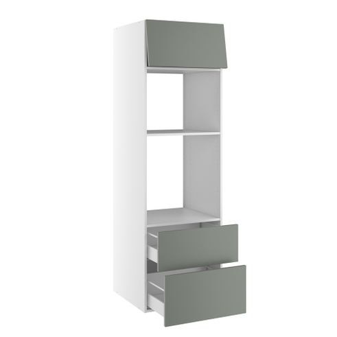 Kitchn Højskab til ovn/micro med 2 skuffer og 1 toplåge