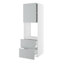 Kitchn Højskab til ovn/micro nichemål 592x567 mm. m/skuffer H:316 og låge H:700 H:1952 D:580 B:600