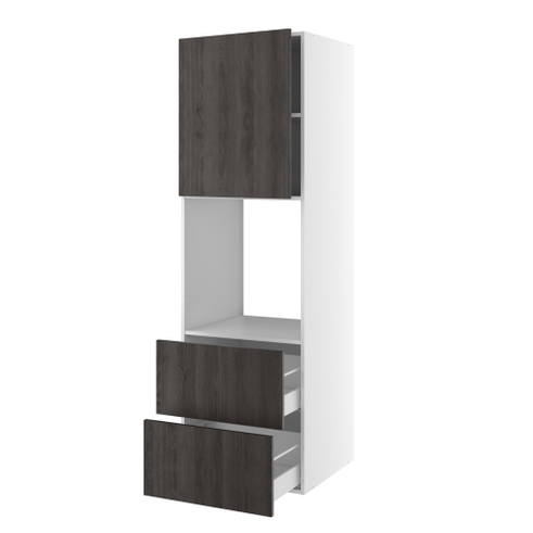 Kitchn Højskab til ovn/micro 2 stk. skuffer og skab øverst