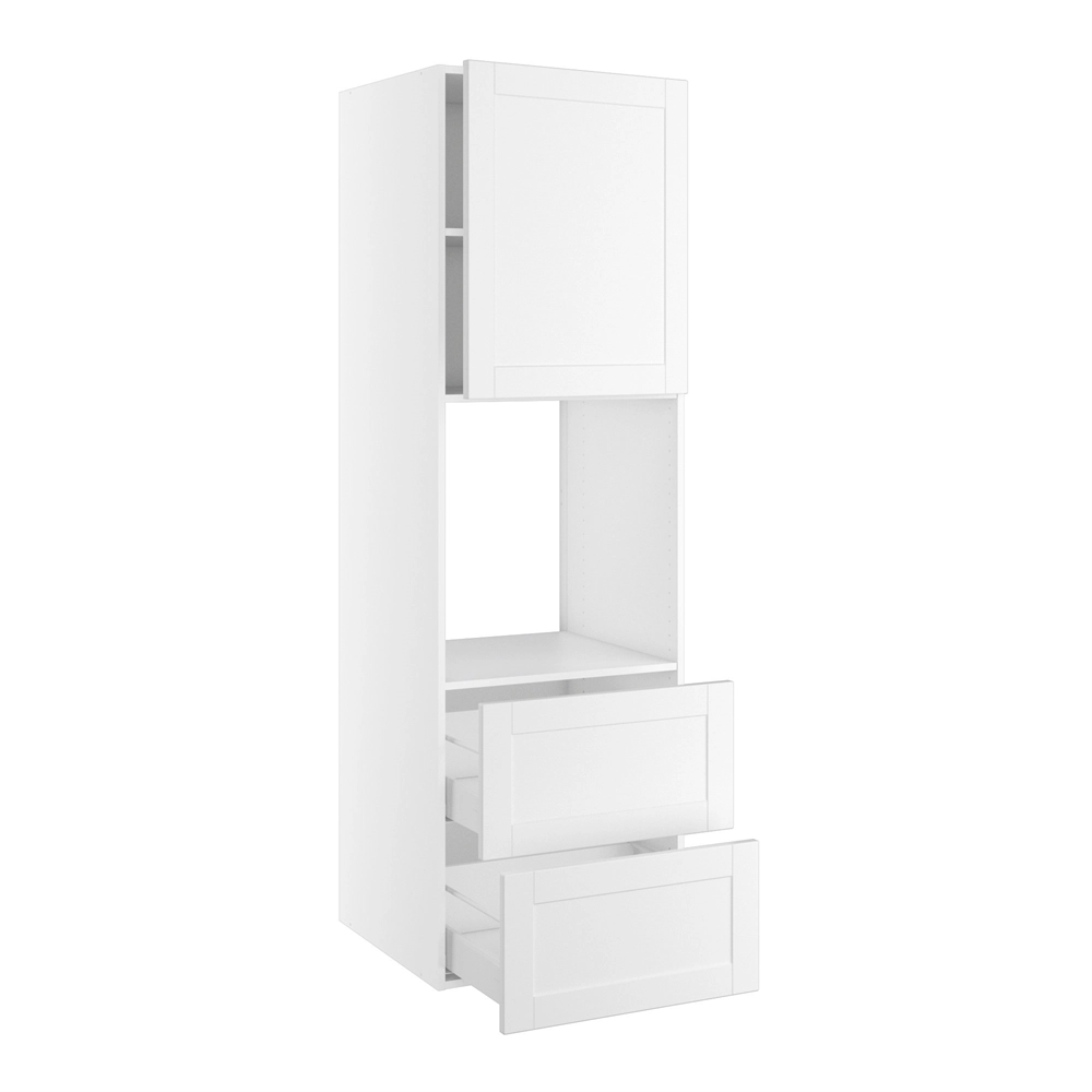 korpus for ovn/mikro nisje mål 592x567 mm. m/skuffer H:316 og dörfront H:700 H:1952 D:580 B:600
