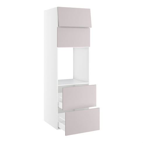 Kitchn Højskab til ovn med 2 skuffer og 2 toplåger