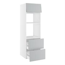 Kitchn Højskab til combiovne nichemål 912x567 mm. 2 skuffer H:348 og toplåge H:316 H:1952 D:580 B:600