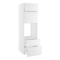Højskab til ovn/micro nichemål 592x567 mm. m/skuffer H:316 og 252, liftdoor H:444, toplåge H:316 H:1952 D:580 B:600