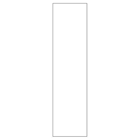 Kitchn Indfarvet højskabsside bad H:1728mm D:450