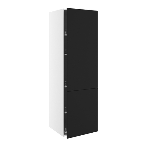 Kitchn Højskab m/tandem solo udtræk inkl. 5 hylder med 2-delt låge H:1952 D:580 B:600