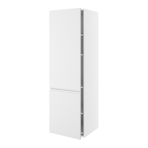 Kitchn Højskab m/tandem solo udtræk inkl. 5 hylder med 2-delt låge H:1952 D:580 B:600