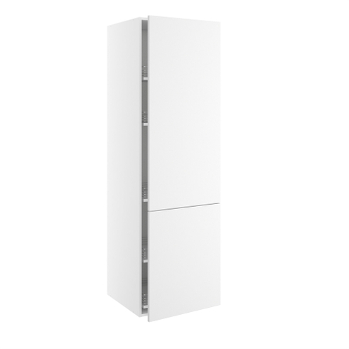 Kitchn Højskab m/tandem solo udtræk inkl. 5 hylder med 2-delt låge H:1952 D:580 B:600