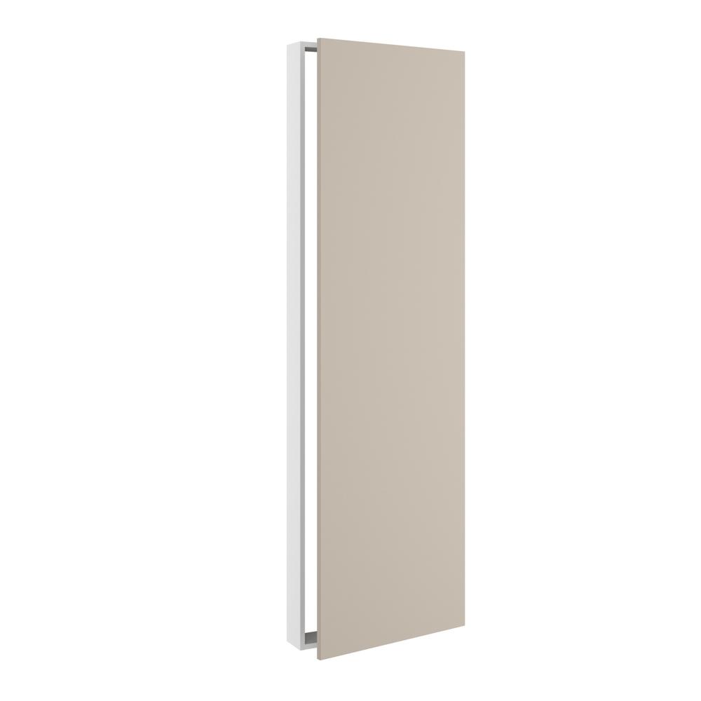 Installationsramme, 1 låge (leveres usamlet). H:1952 B:600 D:123