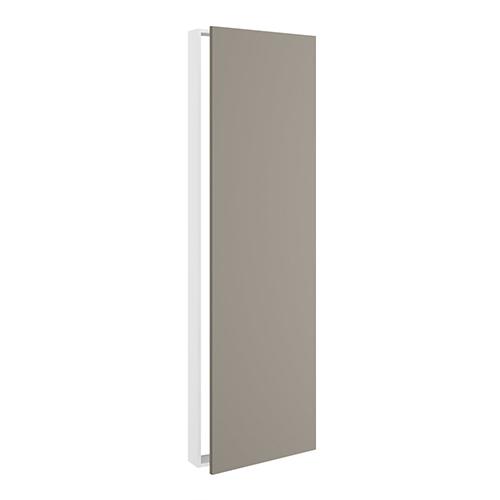 Installationsramme, 1 låge (leveres usamlet). H:1952 B:400 D:123