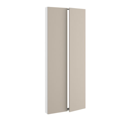 Installationsramme, m/dobbelt låger (leveres usamlet). H:1952 B:1000 D:123