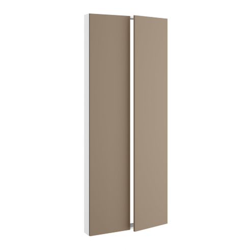 Installationsramme, m/dobbelt låger (leveres usamlet). H:1952 B:1000 D:123