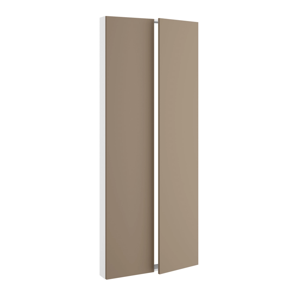 Installationsramme, m/dobbelt låger (leveres usamlet). H:2144 B:1000 D:123