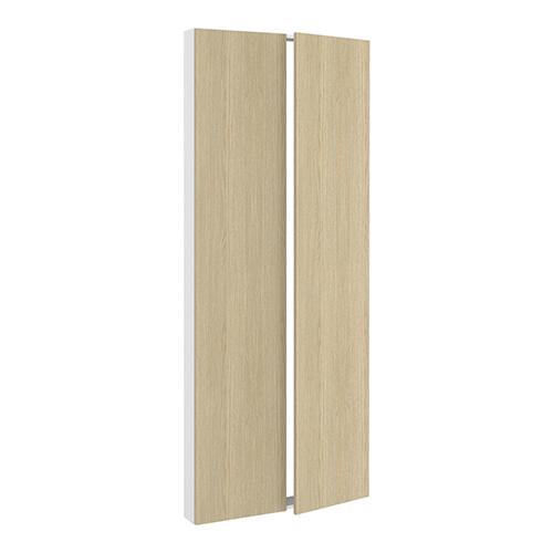 Installationsramme, m/dobbelt låger (leveres usamlet). H:2144 B:1000 D:123