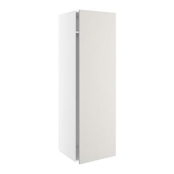 Kosteskab, 1 låge, 1 hylde, slangeholder, trådindsats. H:1952 B:400 D:580