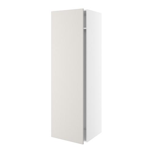 Kosteskab, 1 låge, 1 hylde, slangeholder, trådindsats. H:1952 B:400 D:580