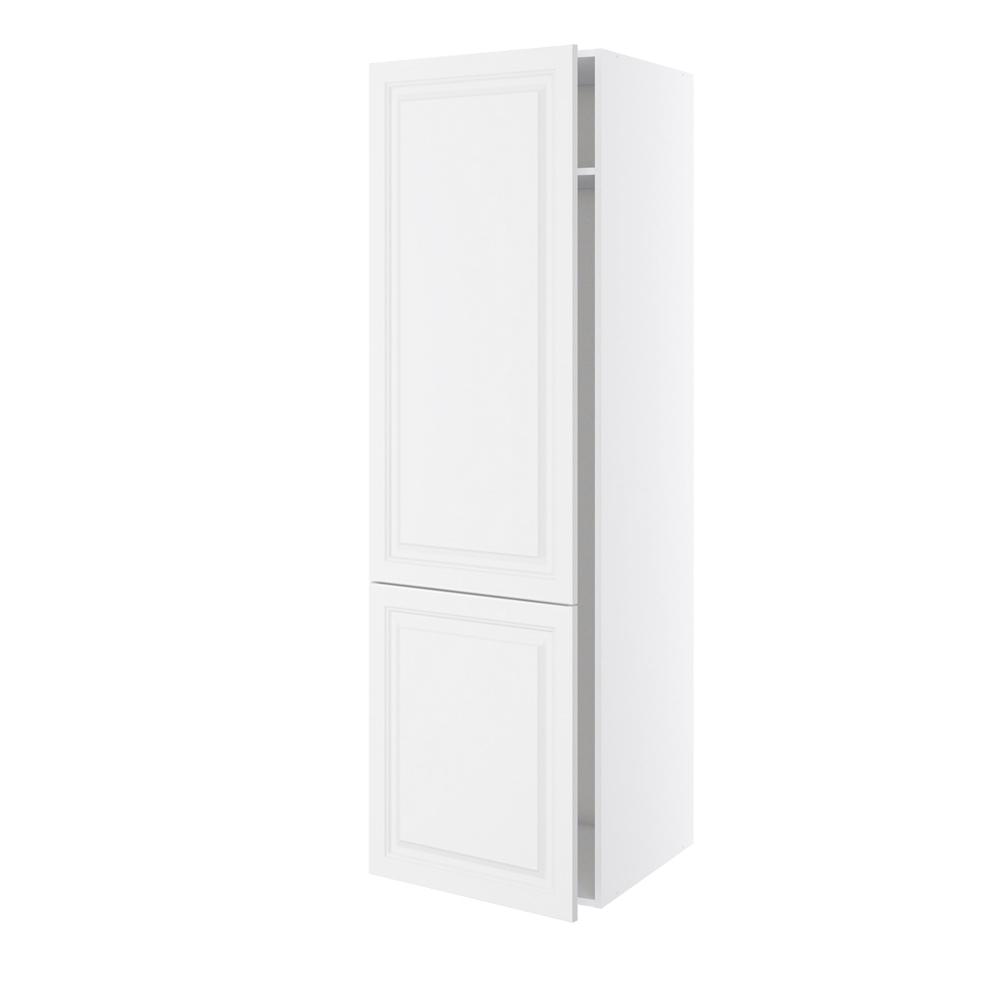 Kitchn Kosteskab, 1 låge, 2-delt sammensat, 1 hylde, slangeholder, trådindsats. H:1952 B:500 D:580