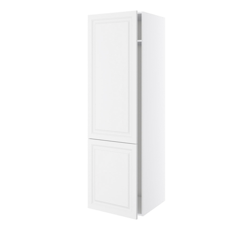 Kitchn Kosteskab, 1 låge, 2-delt sammensat, 1 hylde, slangeholder, trådindsats. H:1952 B:400 D:580