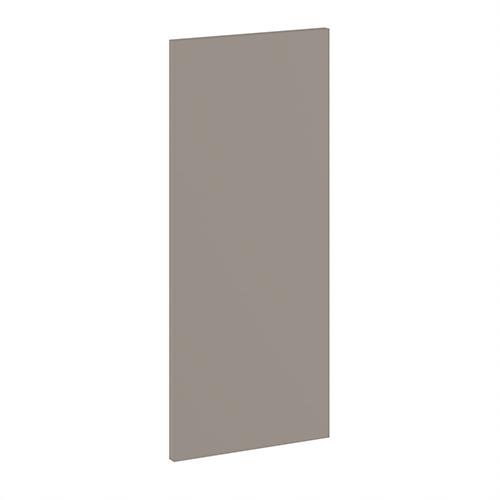 Låge, t/skrå underskab, uboret. H:700 B:371
