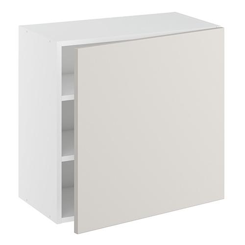 Overskab, 1 låge, 2 hylder. H:576 B:500 D:320