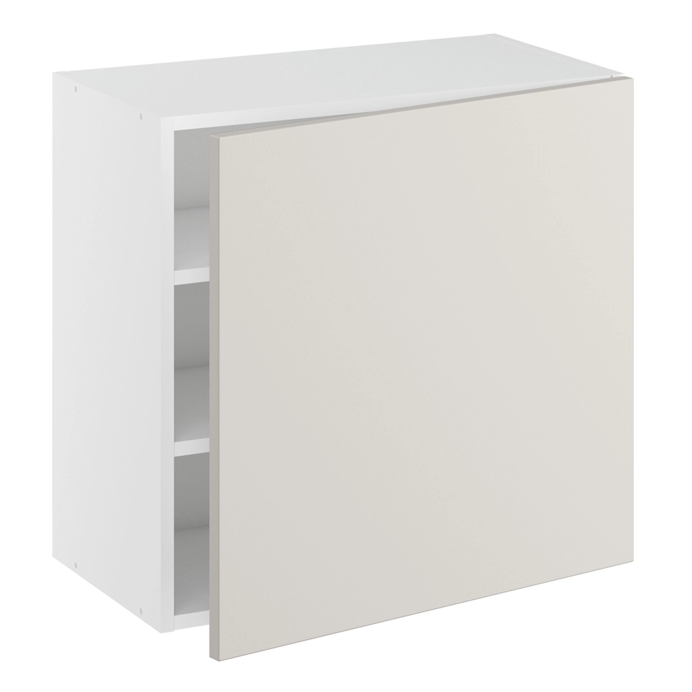 Overskab, 1 låge, 2 hylder. H:576 B:300 D:320