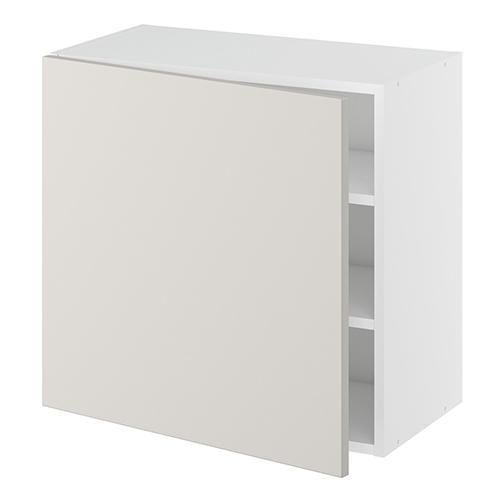 Overskab, 1 låge, 2 hylder. H:576 B:500 D:320