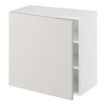 Overskab, 1 låge, 2 hylder. H:576 B:500 D:320