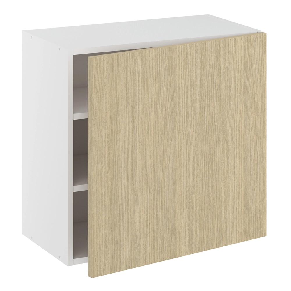 Overskab, 1 låge, 2 hylder. H:576 B:300 D:320