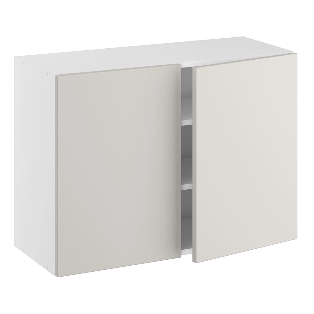 Overskab, m/dobbelt låger, 2 hylder. H:576 B:600 D:320