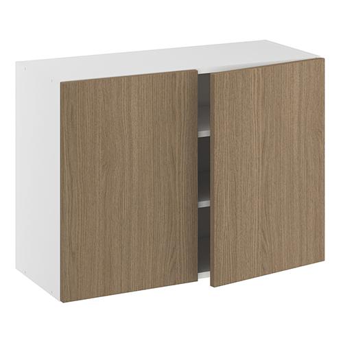 Overskab, m/dobbelt låger, 2 hylder. H:576 B:600 D:320