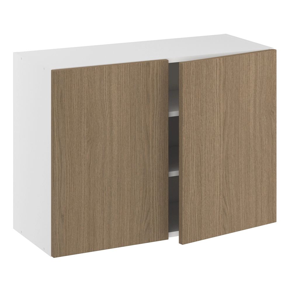 Overskab, m/dobbelt låger, 2 hylder. H:576 B:600 D:320